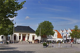 Marktplatz in Neustadt in Holstein