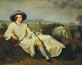 Tischbein - Goethe in der römischen Campagna Foto: Städel Museum, Frankfurt am Main