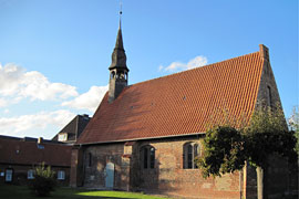 Kirche des Hospitals zum Heiligen Geist in Neustdat in Holstein