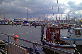 Fischereihafen in Lübeck-Travemünde