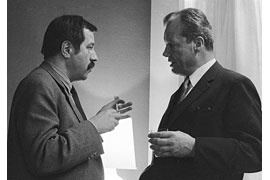 NeuLand - Günter Grass und Willy Brandt © J. H. Darchinger Friedrich Ebert Stiftung