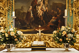 Altar in der Schlosskirche Eutin