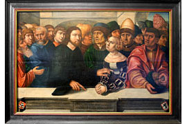 Christus und die Ehebrecherin -Hans Kemmer, 1530 © Jan Friedrich Richter, St. Annen-Museum Lübeck
